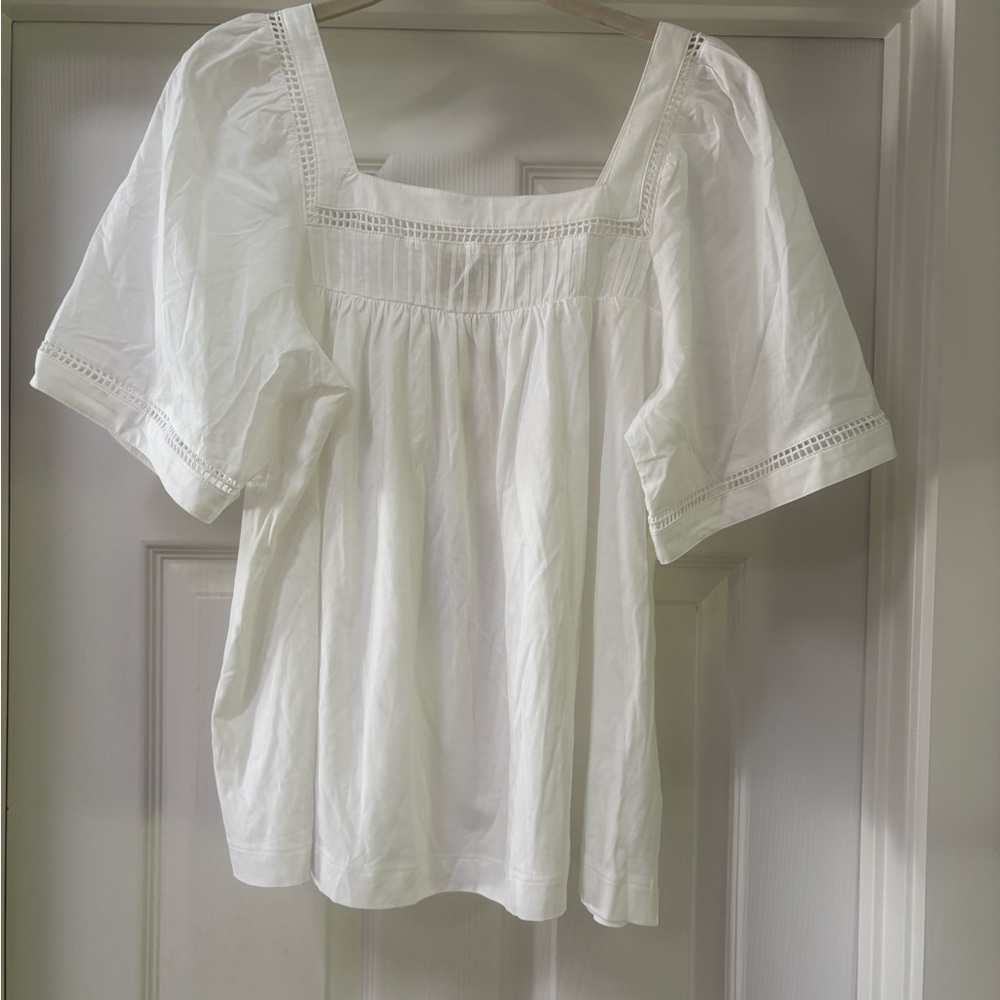 Elie Tahari White Blouse